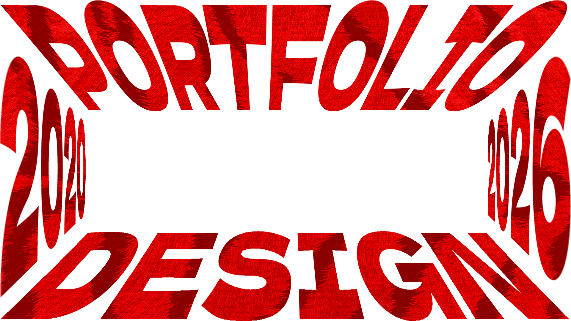Portfolio 2026 design visual